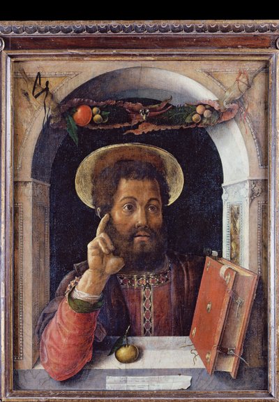 San Marcos el Evangelista de Andrea Mantegna