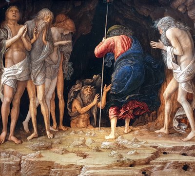 El descenso de Cristo al limbo de Andrea Mantegna