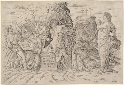 El Entierro de Andrea Mantegna