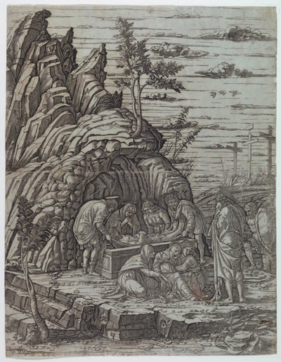 El entierro de Andrea Mantegna