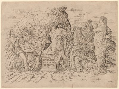 El Entierro de Andrea Mantegna