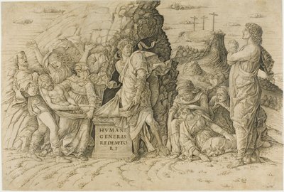 El Entierro de Andrea Mantegna