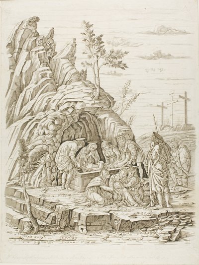 El entierro de Andrea Mantegna