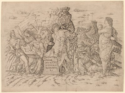 El Entierro de Andrea Mantegna