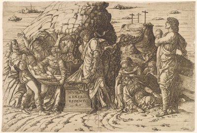 El entierro de Andrea Mantegna
