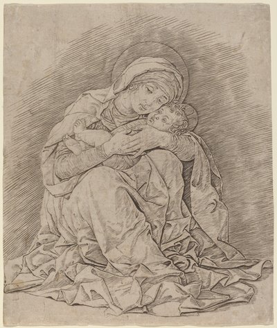 La Virgen y el Niño de Andrea Mantegna