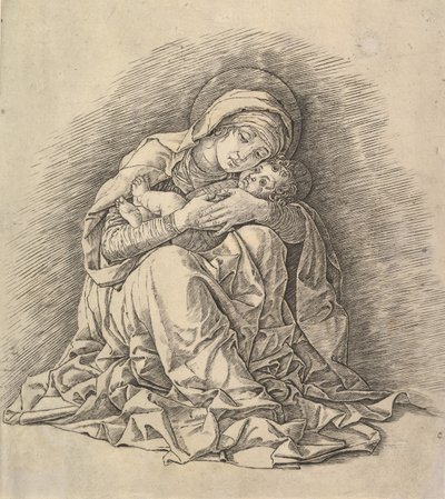 La Virgen y el Niño de Andrea Mantegna