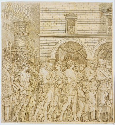 Triunfo de los senadores de Andrea Mantegna