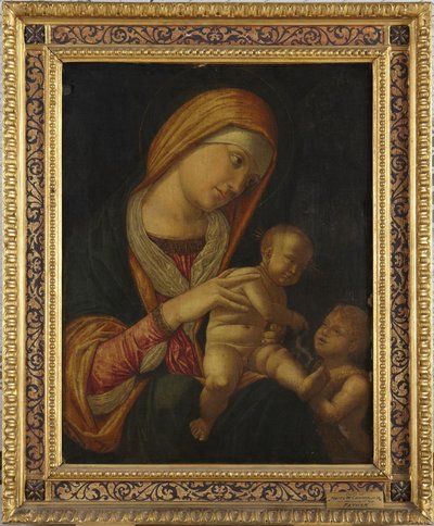 Virgen con el Niño de Andrea Mantegna