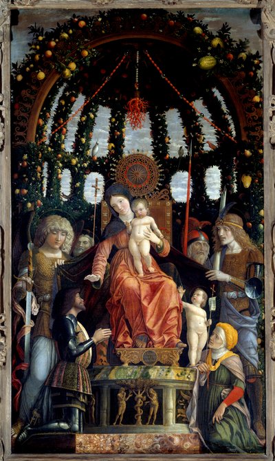 Virgen de la Victoria de Andrea Mantegna