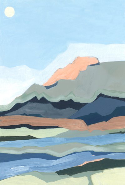 Vista de la montaña, 2023 de Andrea Mejia