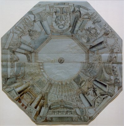 Diseño de techo de Andrea Pozzo