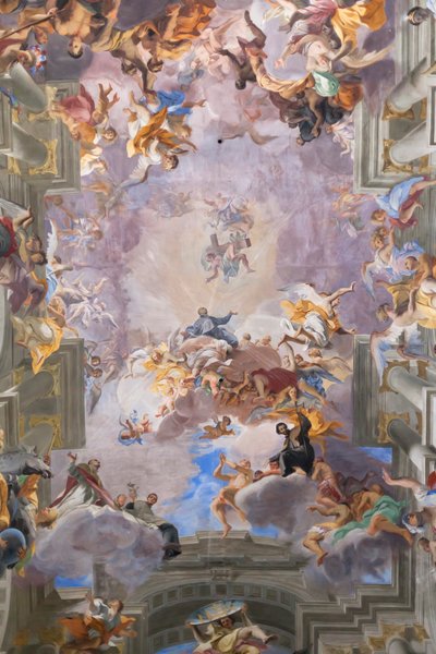 Iglesia de San Ignacio de Loyola, Roma, Italia de Andrea Pozzo