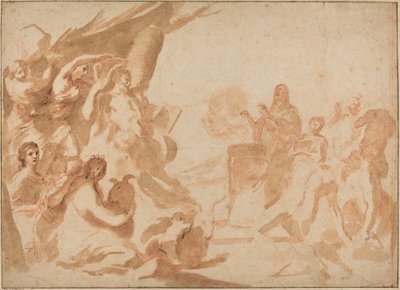 Un sacrificio a Pan de Andrea Sacchi