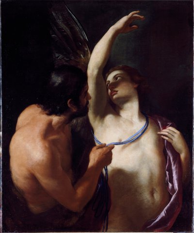 Ícaro y Dédalo (Icarus and Daedalus) de Andrea Sacchi