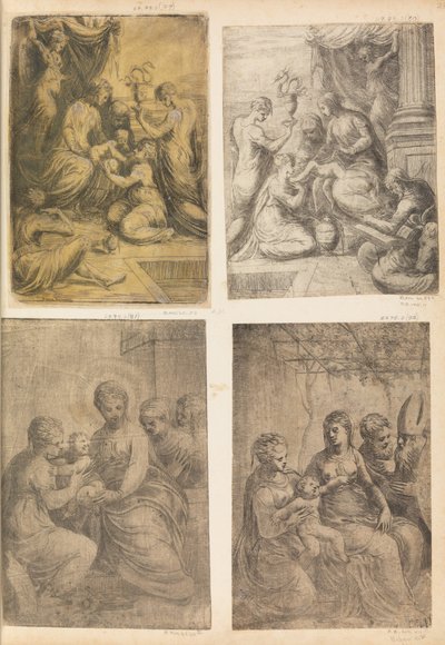 Madonna con Santos, ca. 1548-52 de Andrea Schiavone