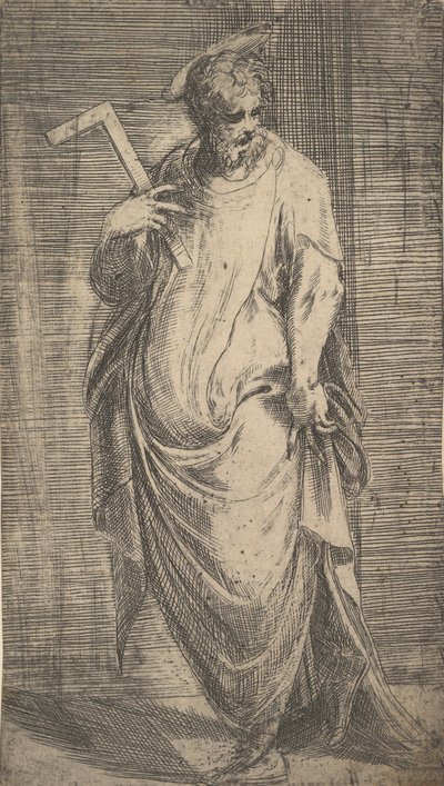 San Jacobo Menor de Cristo y los Apóstoles, ca. 1548-50 de Andrea Schiavone