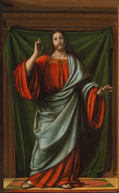 Cristo Bendiciendo de Andrea Solario