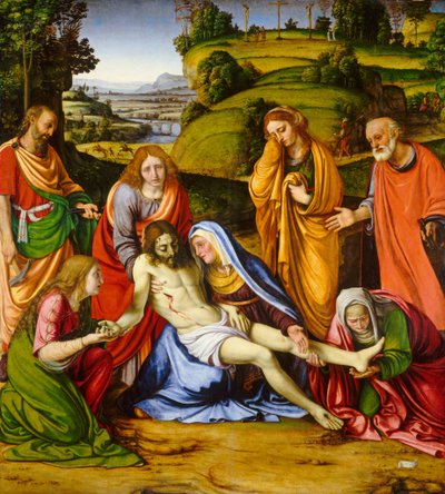 Lamentación, c. 1505-1507 de Andrea Solario