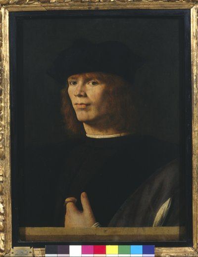 Retrato de un joven de Andrea Solario