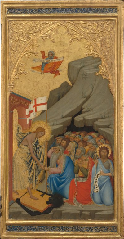 Escenas de la Pasión de Cristo: El Descenso al Limbo de Andrea Vanni