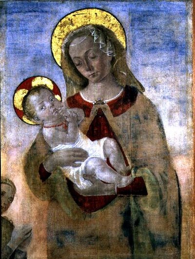 Madonna y Niño de Andrea del (school of) Verrocchio