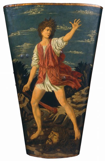 David con la cabeza de Goliat de Andrea del Castagno