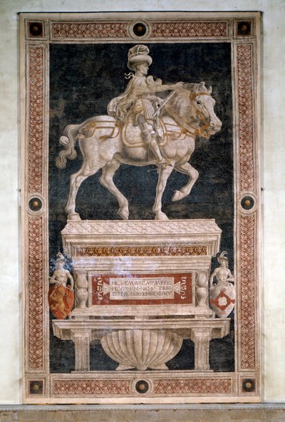 Monumento ecuestre a Niccolò da Tolentino de Andrea del Castagno