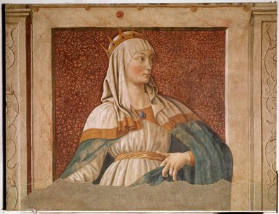 Retrato de la Reina Ester de Andrea del Castagno