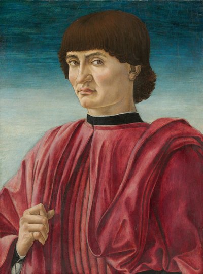 Retrato de un hombre, c. 1450 de Andrea del Castagno