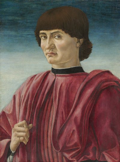 Retrato de un hombre, c.1450 de Andrea del Castagno