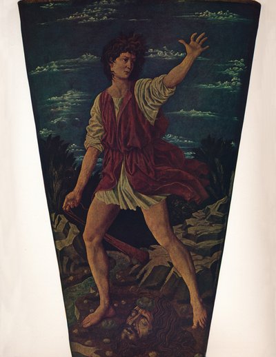 El joven David, c. 1450 de Andrea del Castagno