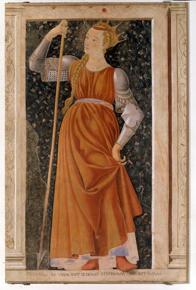 Tomiris la reina que reinó sobre los masagetas de Andrea del Castagno