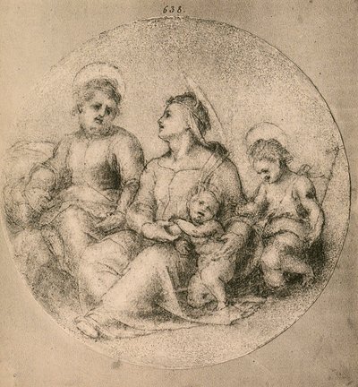 Sagrada Familia con el Niño San Juan de Andrea del Sarto