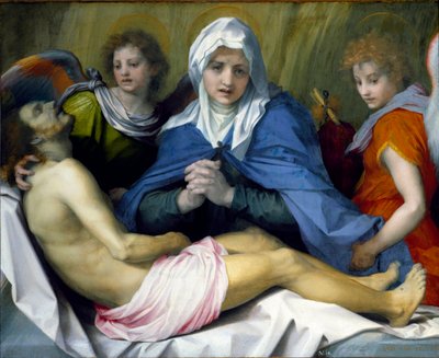 Lamentación sobre Cristo muerto de Andrea del Sarto