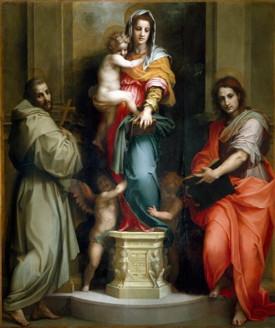 Madonna de las arpías de Andrea del Sarto