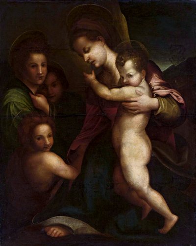 Virgen con el Niño Jesús y San Juan de Andrea del Sarto