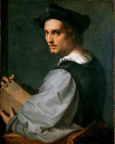 Retrato de un escultor o retrato de un joven de Andrea del Sarto
