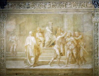 San Juan capturado por orden de Herodes de Andrea del Sarto