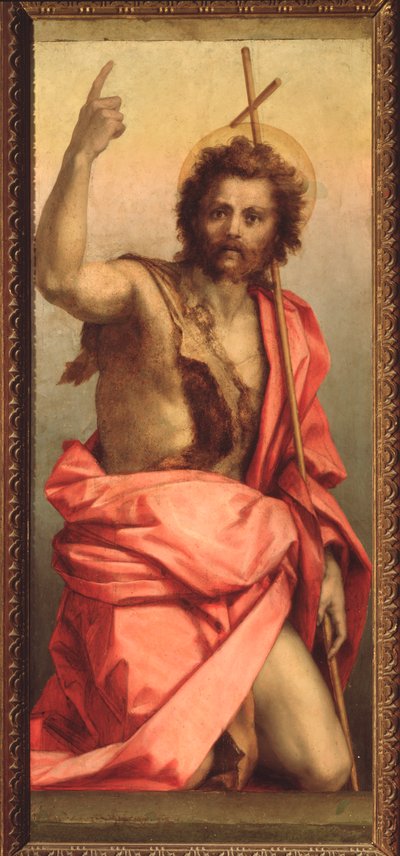 San Juan Bautista, Retablo de Santa Inés de Andrea del Sarto