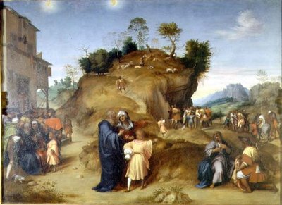 Escenas de la infancia de San José de Andrea del Sarto