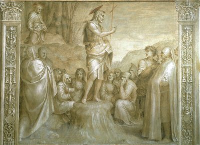 Historias de San Juan (detalle) de Andrea del Sarto