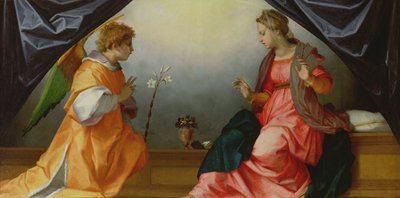 La Anunciación, 1528 de Andrea del Sarto