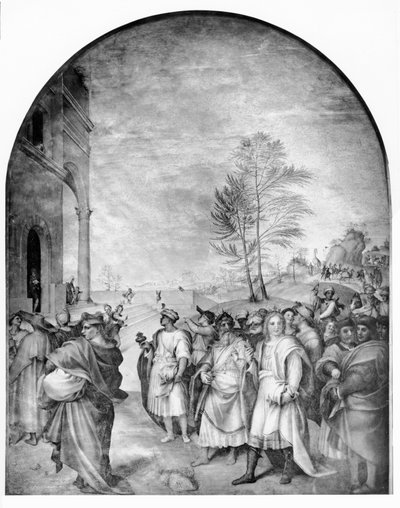 La llegada de los Reyes Magos de Andrea del Sarto
