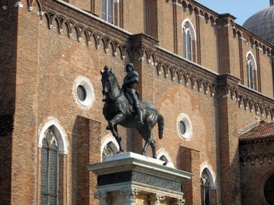 Estatua ecuestre del Condottiere Colleoni por Andrea del Verrocchio de Andrea del Verrocchio