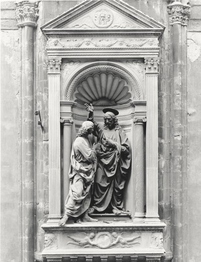 Incredulidad de Santo Tomás de Andrea del Verrocchio