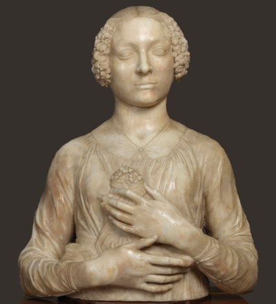 Dama con un ramo, ca 1475 de Andrea del Verrocchio