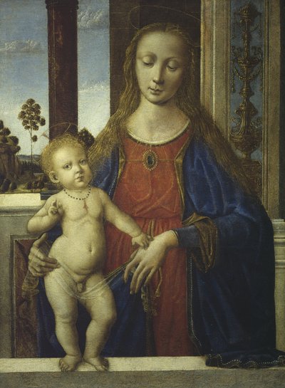 Virgen y Niño, c.1475-80 de Andrea del Verrocchio