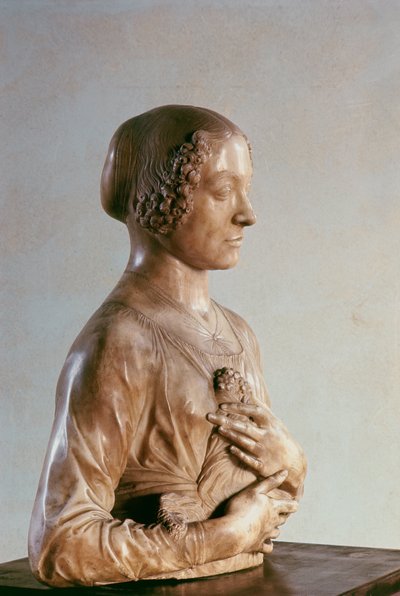 Mujer con un ramo, c.1475-80 de Andrea del Verrocchio