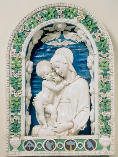 Madonna de los Arquitectos de Andrea Della Robbia